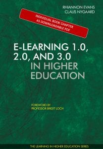 E-learning 1.0, 2.0 and 3.0 in Higher Education - book chapter - E-learning Strategy